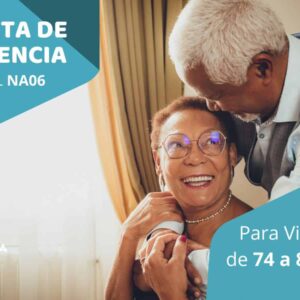 Tarjeta de asistencia nacional NA06 - Pasajeros de 75 a 84 años.