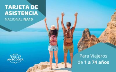 Tarjeta de asistencia nacional NA10 – Pasajeros de 1 a 74 años.