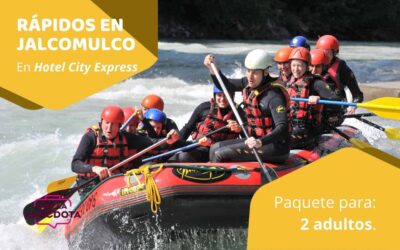 Veracruz: Rápidos en Jalcomulco para 2 adultos.