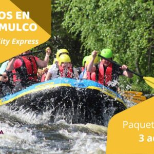 Veracruz: Rápidos en Jalcomulco para 3 adultos.