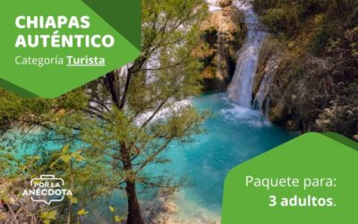 Chiapas Auténtico para 3 adultos – Categoría Turista.